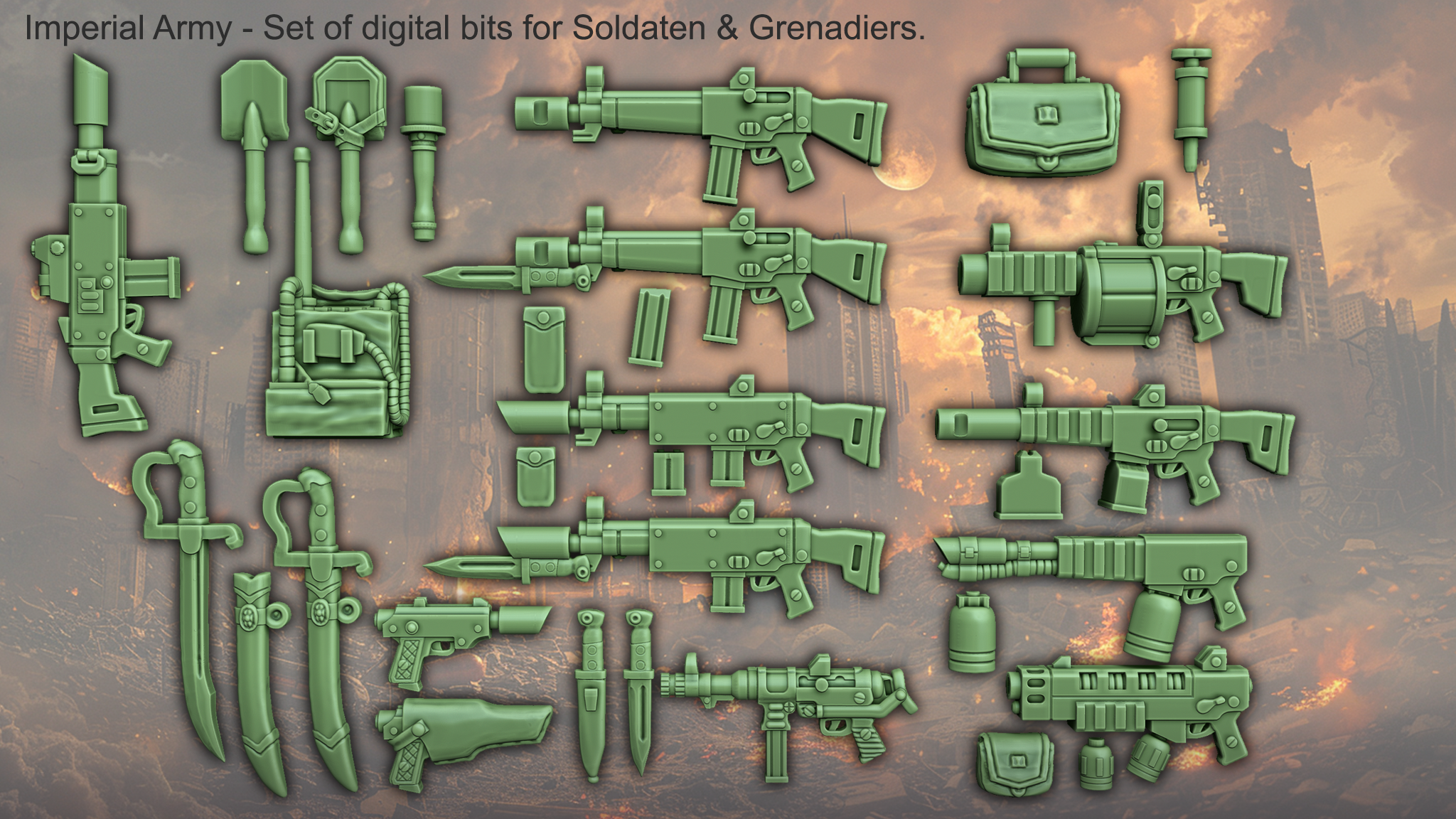 DKOM - Bits: weapons, objects, poches, ammo, tools